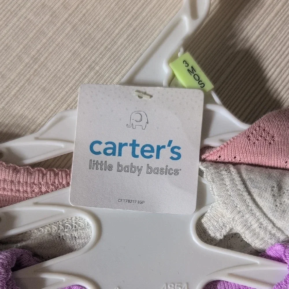 Carter's Long Sleeve Baby Girl Bodysuits